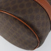 Celine Vintage Macadam Handbag Canvas and Leather