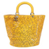Secondhand Chanel CC No.5 Shopping Tote Perforated Patent