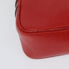 Secondhand Celine Shoulder Bag Red Leather Bags