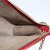 Secondhand Celine Shoulder Bag Red Leather Bags