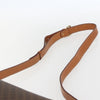 Celine Vintage Macadam Shoulder Bag Canvas and Leather