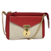 Secondhand Celine Shoulder Bag Red Leather Bags