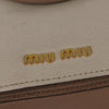 Secondhand Miu Miu Madras Convertible Lock Tote