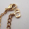Christian Dior CD Logo necklace Metal