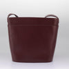 Secondhand Burberry Shoulder Bag Burgundy Leather Bags