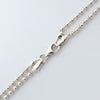 Secondhand Gucci Logo Bar Double Ball Necklace Silver 925