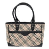 Secondhand Burberry Nova Check Tote canvas check pattern