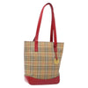 Secondhand Burberry Nova Check Tote canvas check pattern