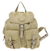 Secondhand Prada Double Front Pocket Backpack Tessuto