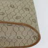 Christian Dior Vintage Honeycomb Shoulder Bag Canvas and Leather