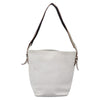 Secondhand Burberry Shoulder Bag White Leather Bags