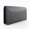 Secondhand Louis Vuitton Brazza Long Bifold wallet Taiga
