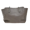 Secondhand Gucci Swing Tote Gray Leather Bags