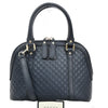 Secondhand Gucci Convertible Dome Satchel Microguccissima