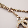 Secondhand Chanel CC Pendant Necklace Faux Pearls and