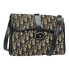 Christian Dior Vintage Flap Crossbody Bag Canvas