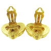 Secondhand Chanel Vintage CC Heart Clip-On Earrings