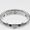 Secondhand Cartier Stella Band Ring 18K White Gold and Diamonds