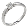 Secondhand Tiffany & Co. Harmony Solitaire Ring Platinum with RBC Diamond