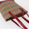 Secondhand Burberry Nova Check Tote canvas check pattern