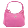 Secondhand Prada Hobo Tessuto Pink Nylon Bags