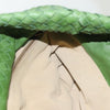Secondhand Bottega Veneta Intrecciato Green Leather Bags