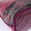 Chanel Funny Tweed Patchwork Tote Quilted Vinyl