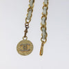 Secondhand Chanel Vintage Logo Chain Belt Metal and