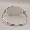 Secondhand Chanel CC Logo Mirror Bangle Bracelet Metal and
