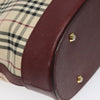 Secondhand Burberry Nova Check Tote Canvas and