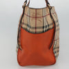 Secondhand Burberry Canterbury Panels Tote Haymarket Coated Canvas and