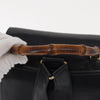 Gucci Vintage Bamboo Backpack Leather