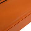 Hermes Kelly Handbag Orange Swift with Palladium Hardware