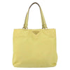 Secondhand Prada Vintage Tote Yellow Nylon Accessories