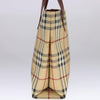 Secondhand Burberry Top Handle Tote Haymarket