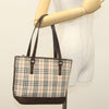 Secondhand Burberry Nova Check Tote canvas check pattern