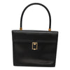 Secondhand Gucci Vintage Handbag Black Leather Bags