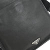 Prada Front Pocket Messenger Bag Leather