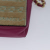 Secondhand Chanel Vintage Card Case with Charm Quilted