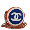 Secondhand Chanel Filigree Round Coin Purse Quilted Caviar