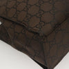 Gucci Vintage Bamboo Handle Tote GG Nylon