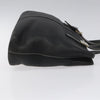 Secondhand Burberry Handle Tote Black Leather Accessories