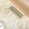 Christian Dior Vintage Honeycomb Flap Crossbody Bag Canvas and Leather