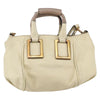 Secondhand Chloe Ethel Handbag White Leather Bags