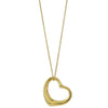 Tiffany & Co. Elsa Peretti Open Heart Pendant Necklace 18K Yellow Gold