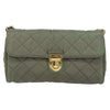 Prada Pushlock Chain Flap Bag Quilted Tessuto