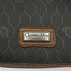 Christian Dior Vintage Honeycomb Flap Crossbody Bag Coated Canvas