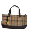 Secondhand Burberry Nova Handbag Check Pattern
