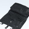 Secondhand Prada Logo Pouch Black Nylon Accessories