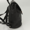 Secondhand Salvatore Ferragamo Gancini Flap Drawstring Backpack